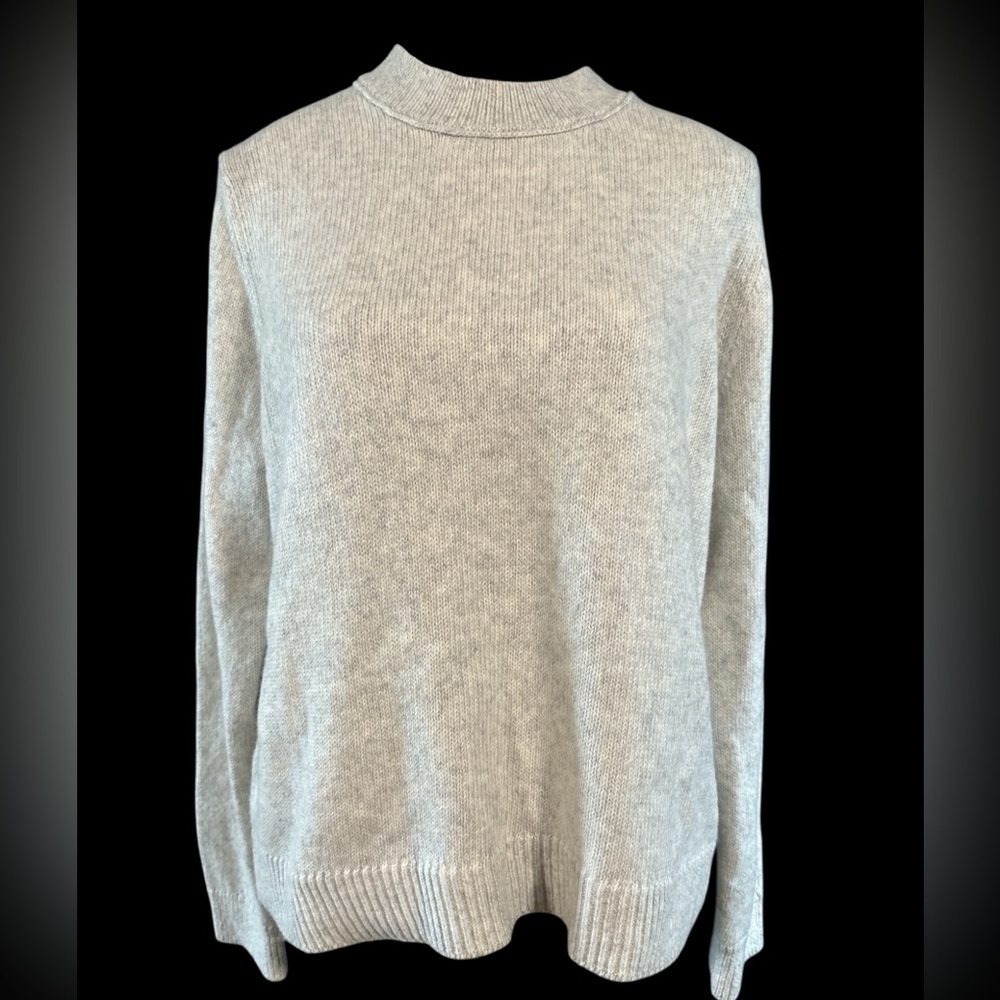 Banana Republic Gray Cotton Blend Sweater